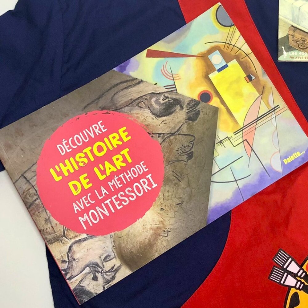Livre Enfants Découvre l’histoire de l’art méthode Montessori Activités